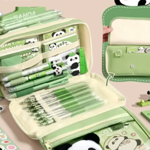 Panda Zipper Pencil Case