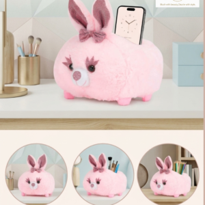 Plush Rabbit Multipurpose Holder
