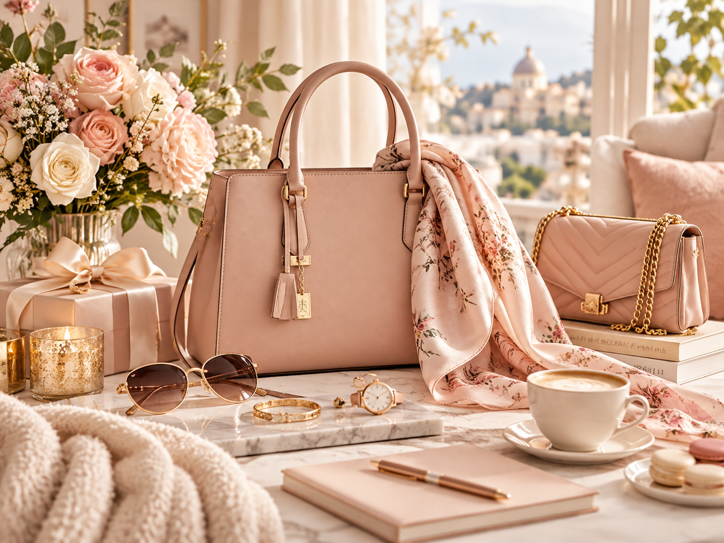 Blush and Dazzle fashion and bags