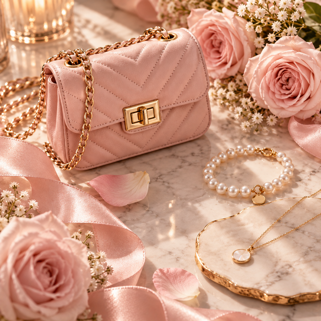 Blush and Dazzle Instagram inspiration