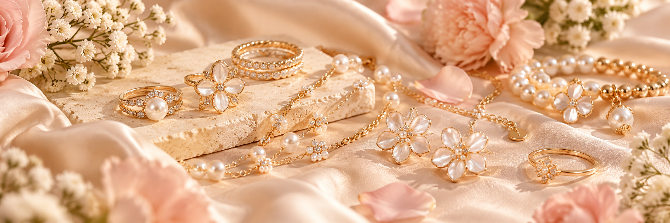 Blush and Dazzle jewellery collection